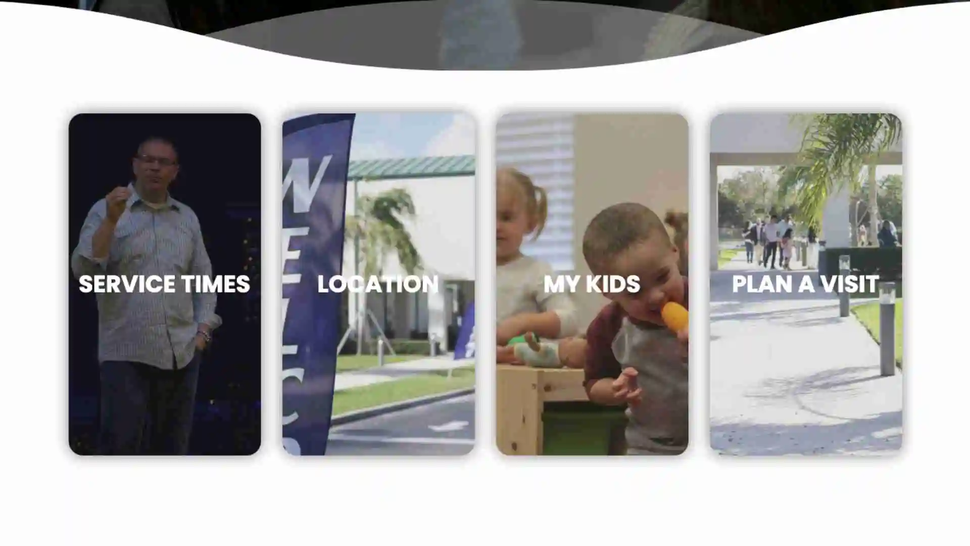 Cross Bridge Church - New Here Page